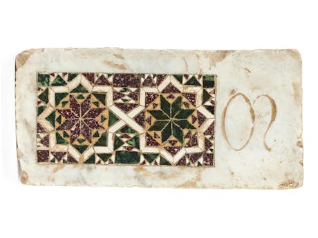 Fragment einer Kosmaten-Mosaikdekoration